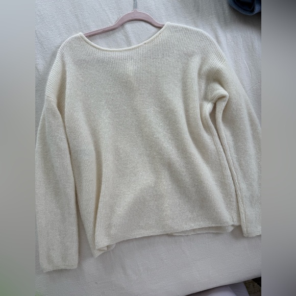 Sezane Gaspard Cardigan Ecru - Picture 3 of 4